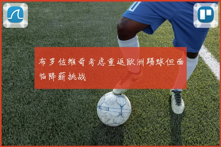 布罗佐维奇考虑重返欧洲踢球但面临降薪挑战